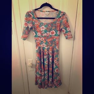 Lularoe nicole dress size xxs